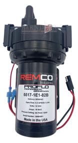 Remco sealed motor design resists dust and water exposure.