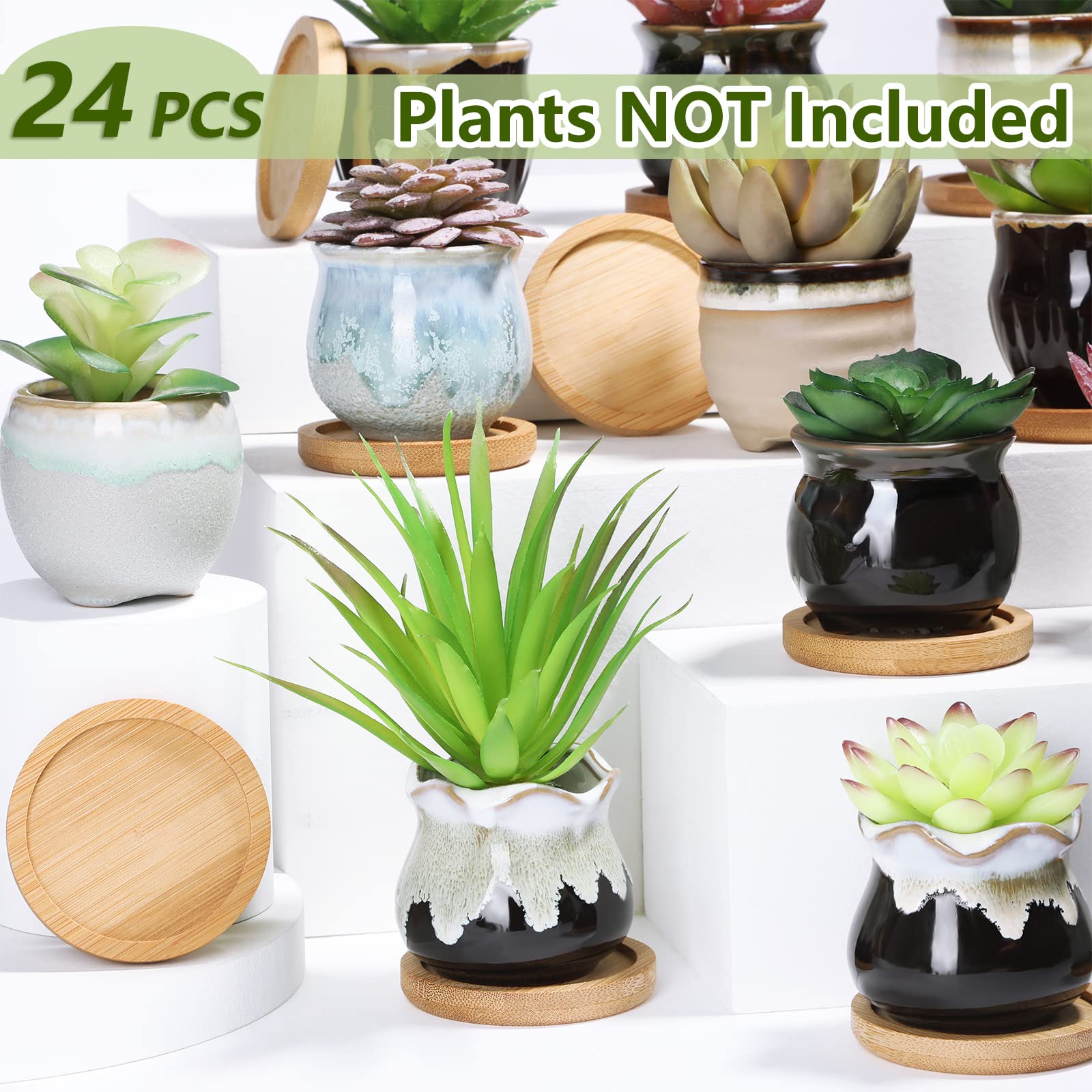 Remerry bamboo tray coaster protects surfaces and completes display