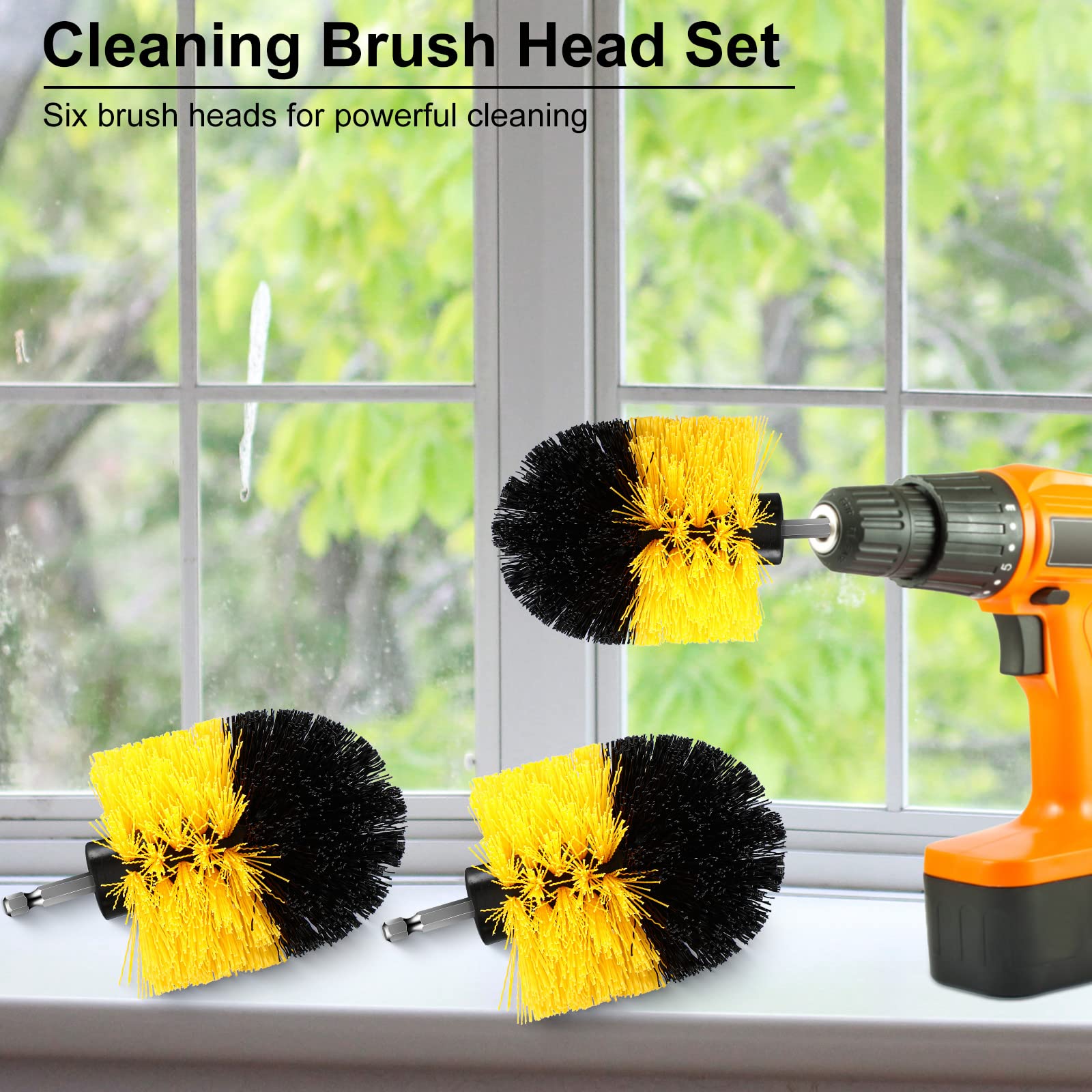 Remerry drill brush tackles kitchen sink and stove for quick upkeep