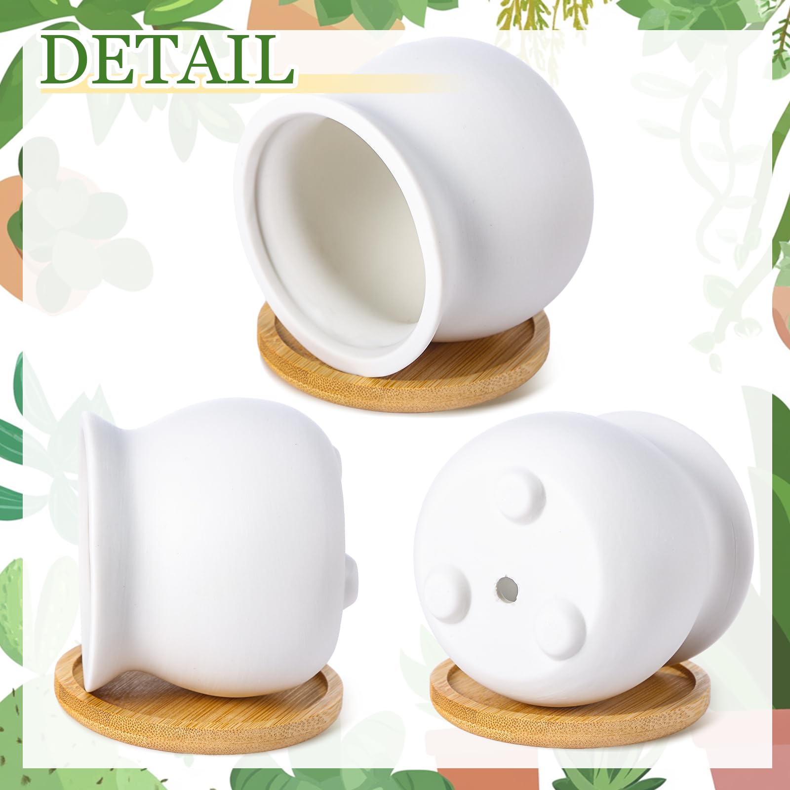 Remerry six styles in one set offer varied decorative options.