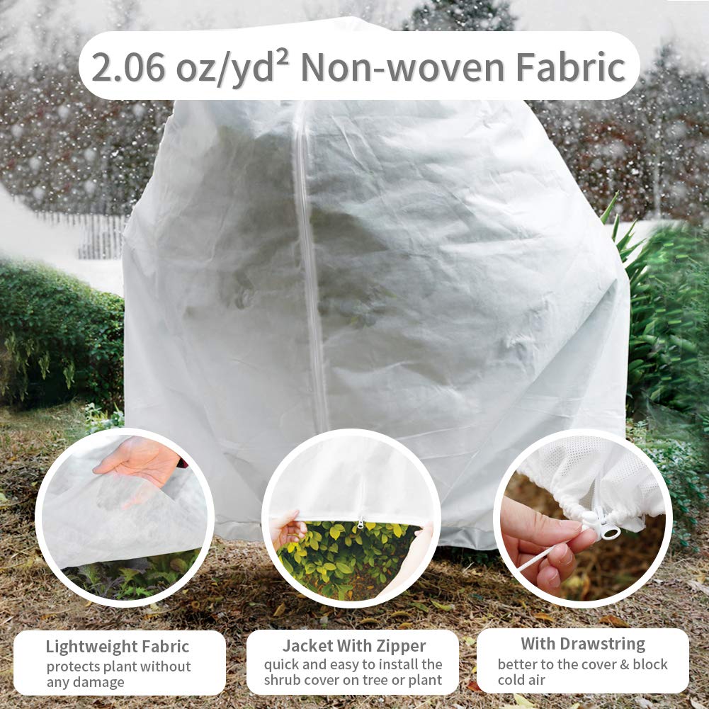REMIAWY frost cover with zipper detail for easy fitting and removal.