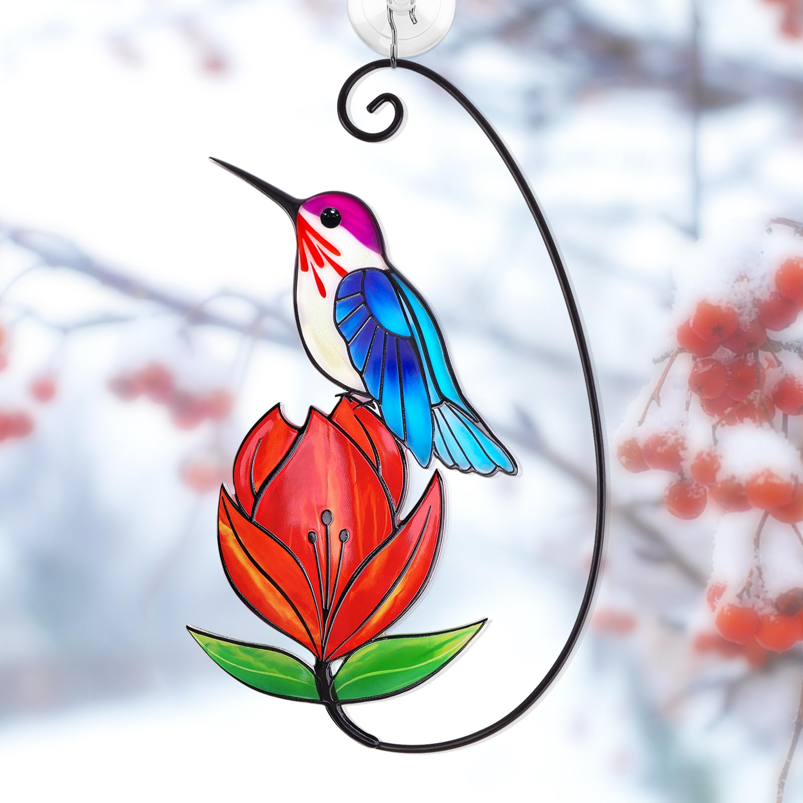 Remiawy stained glass art with 3D eye design captures lifelike detail.