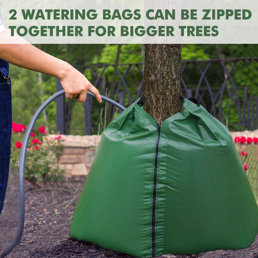 Easy-fill opening on REMIAWY bag simplifies adding water from hose or container.