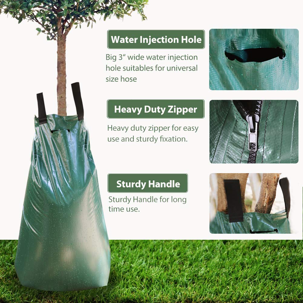 REMIAWY bag showing zipper design for quick transfer between trees.