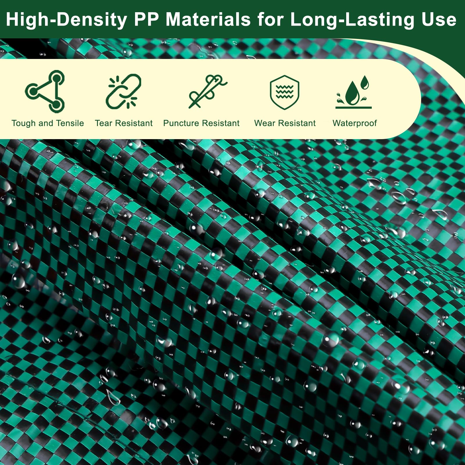 REMIAWY yard bags with plastic ring help them stand upright for easy filling.