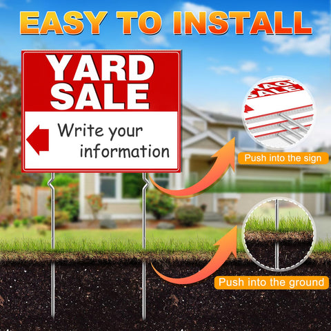 Remiawy two-sided signs maximize visibility from multiple angles for better reach.