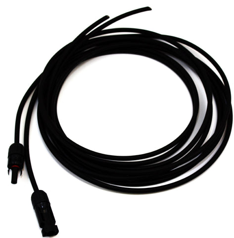 Renogy 10ft 12AWG adaptor kit connectors for easy panel-to-controller wiring
