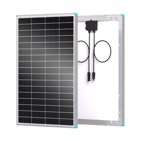 Renogy 175W panel front view for compact Class B van installations.