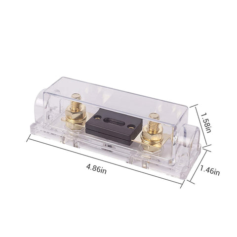 Renogy ANL fuse specifications range from 20A to 400A for different systems