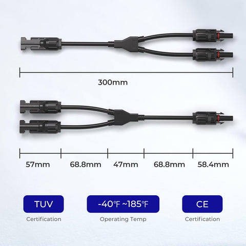 Renogy compatibility with 14awg-10awg cables supports versatile solar configurations