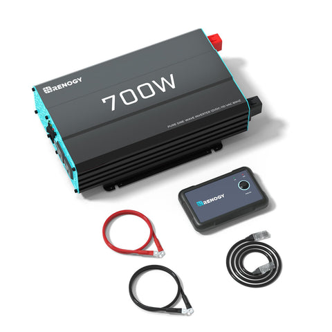 Renogy Inverter P2 700W continuous power for off-grid camping setups