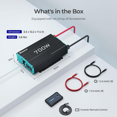 Renogy P2 cooling design keeps the inverter running cooler