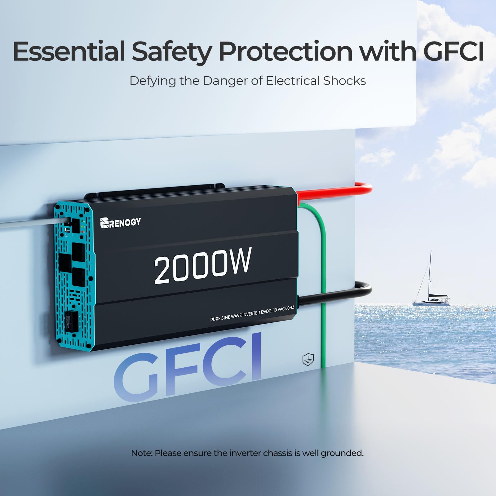 Renogy P2 safety indicators help monitor voltage and temperature