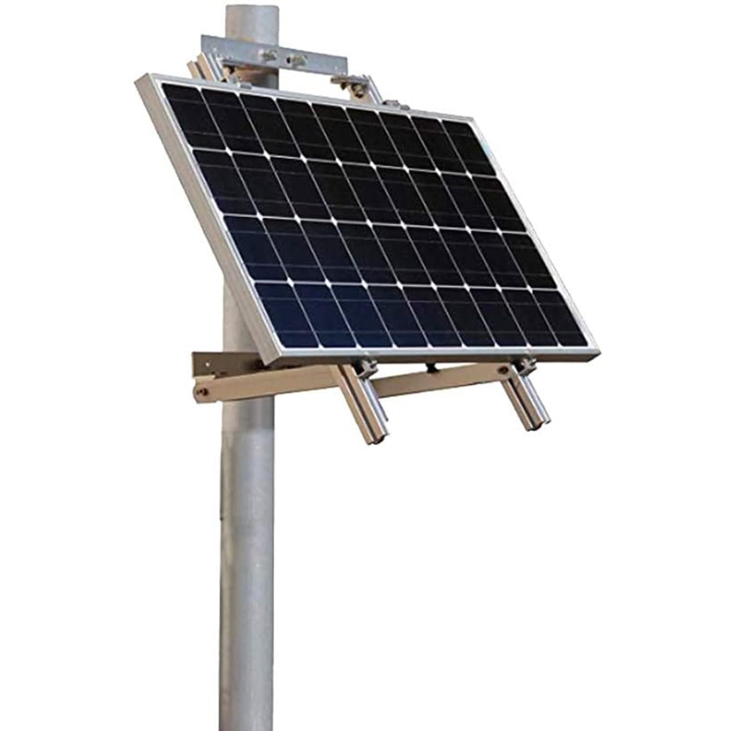 Renogy T-slotted brackets simplify quick, secure mounting on various surfaces