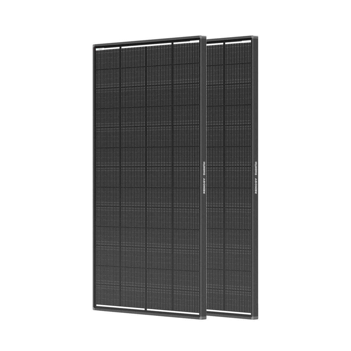 Renogy ShadowFlux anti-shading technology boosts power in shade.