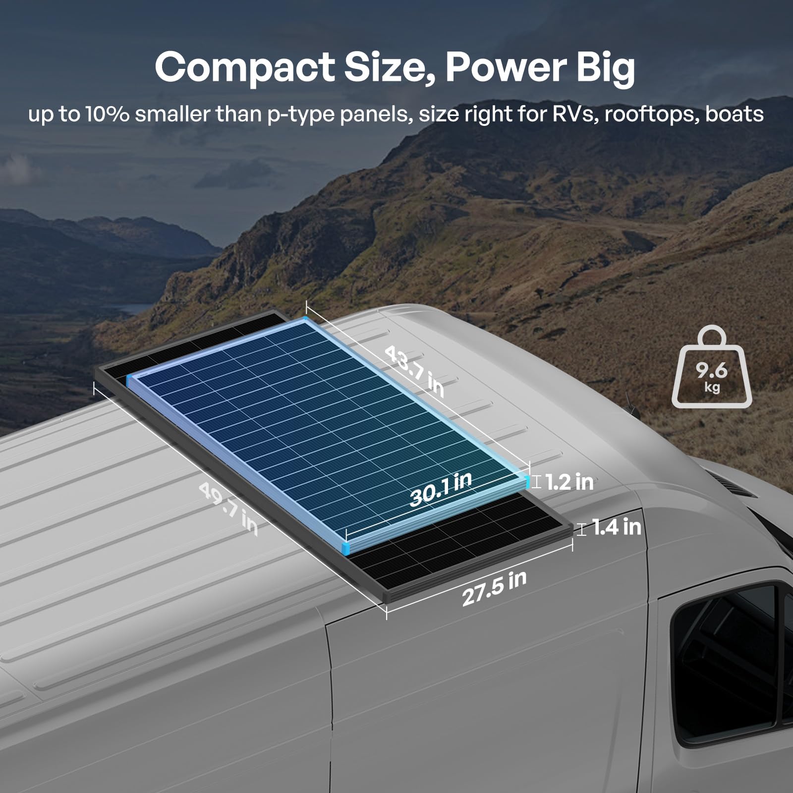 Renogy ShadowFlux panels endure harsh outdoor conditions.