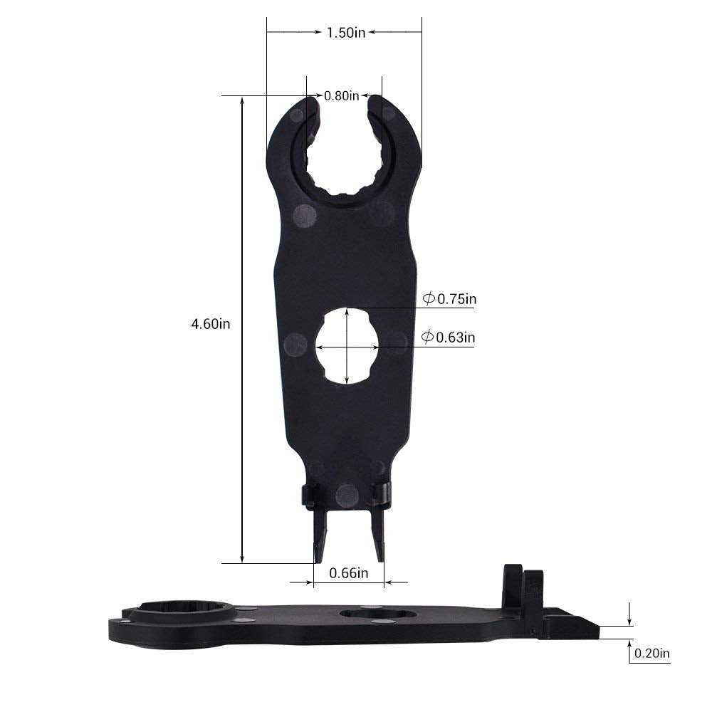 Renogy tool shown with Renogy connectors for reliable compatibility.