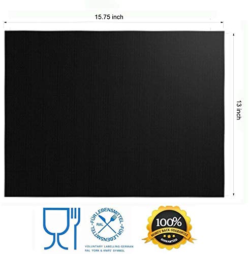 Renook grill mat non-stick surface prevents pieces from sticking