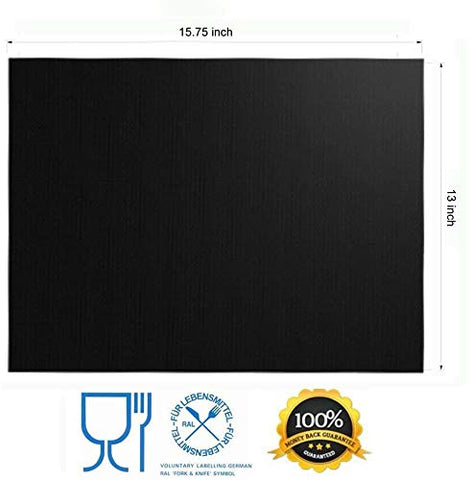 Renook grill mat non-stick surface prevents pieces from sticking
