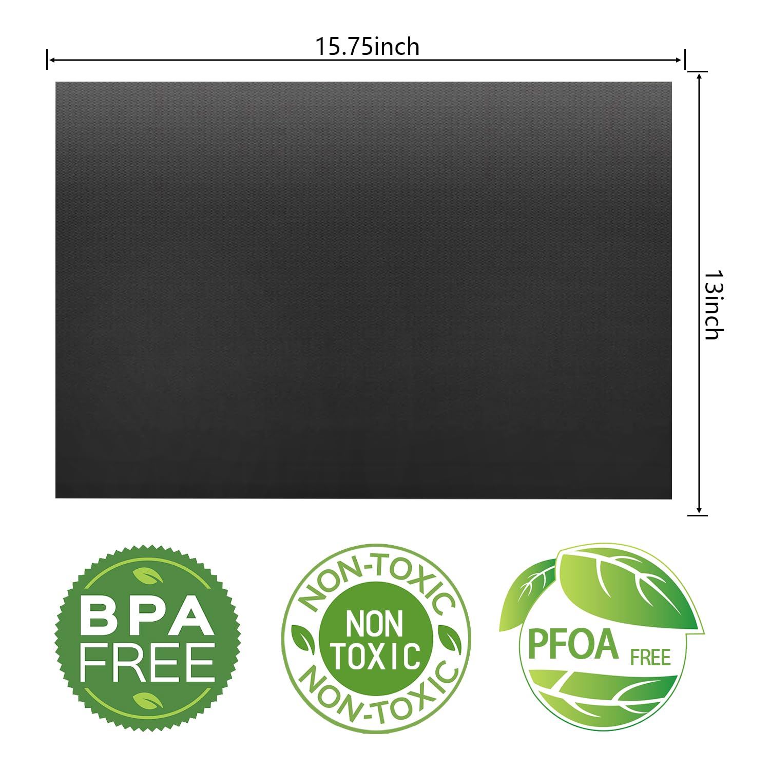 Renook grill mats cut-to-fit showing versatile sizing for pans and grills.