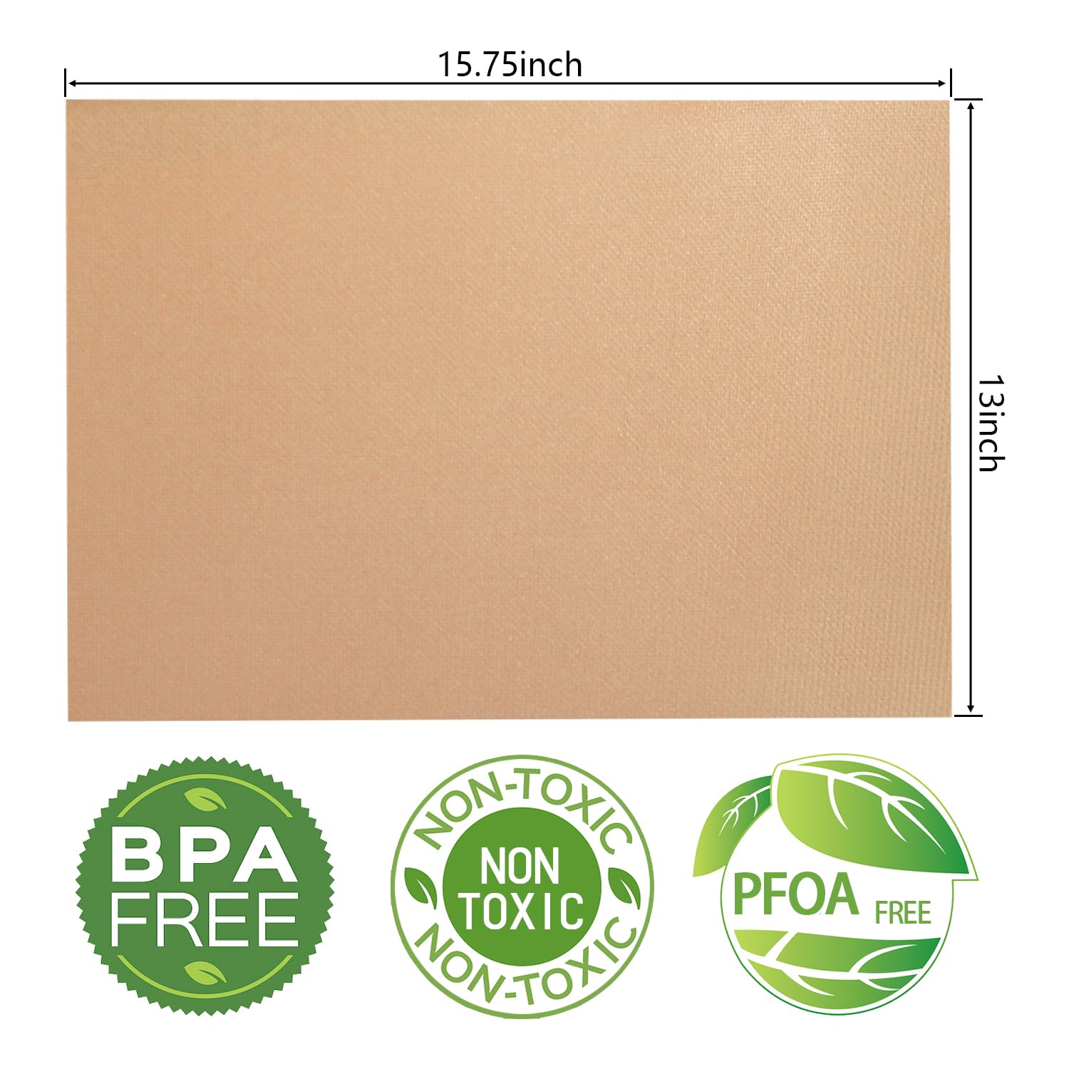 Renook reusable grill mats withstand high heat for multiple uses