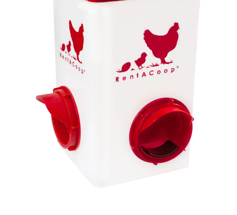 RentACoop Chick2Chicken weatherproof design for year-round coop use.