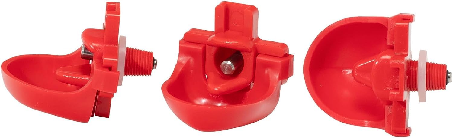 RentACoop DIY Waterer Kit with horizontal nipples for reliable poultry hydration.