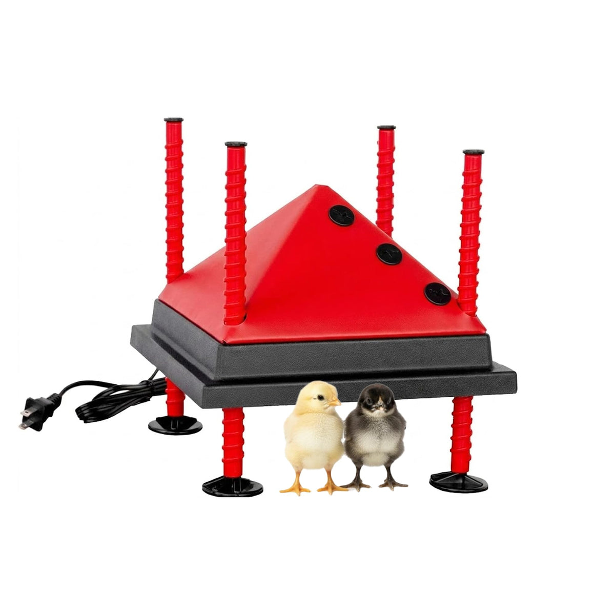 RentACoop 10x10 heating plate adjustable for up to 15 chicks
