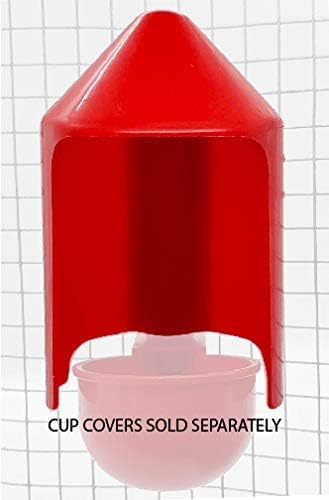 RentACoop red 4-pack plus 1 bonus cup for continuous drinking.