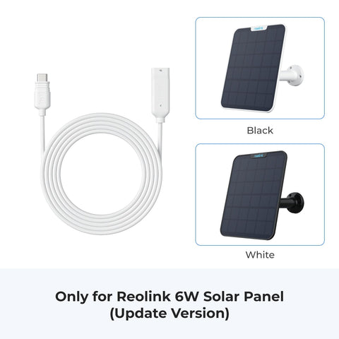 REOLINK weatherproof outdoor extension cable keeps security power reliable in all seasons.