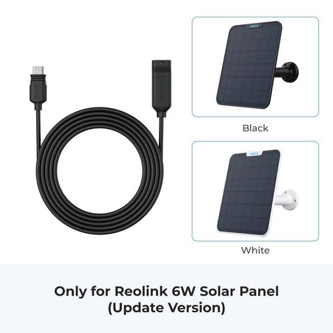 REOLINK weatherproof extension cable keeps outdoor cameras powered in all seasons.