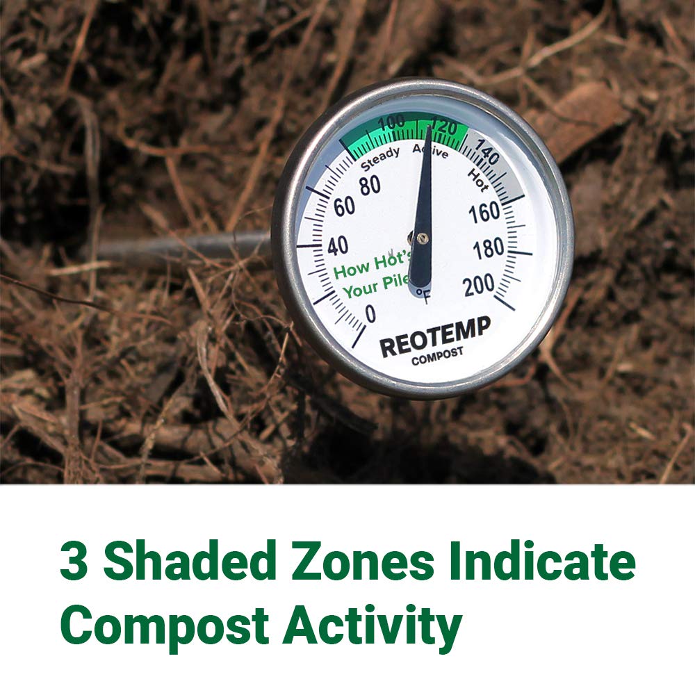 REOTEMP stainless steel stem designed for durable outdoor use.