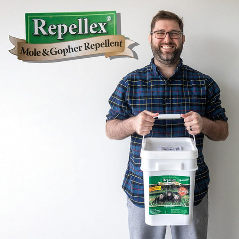Repellex lawn protection covering up to 24,000 sq ft