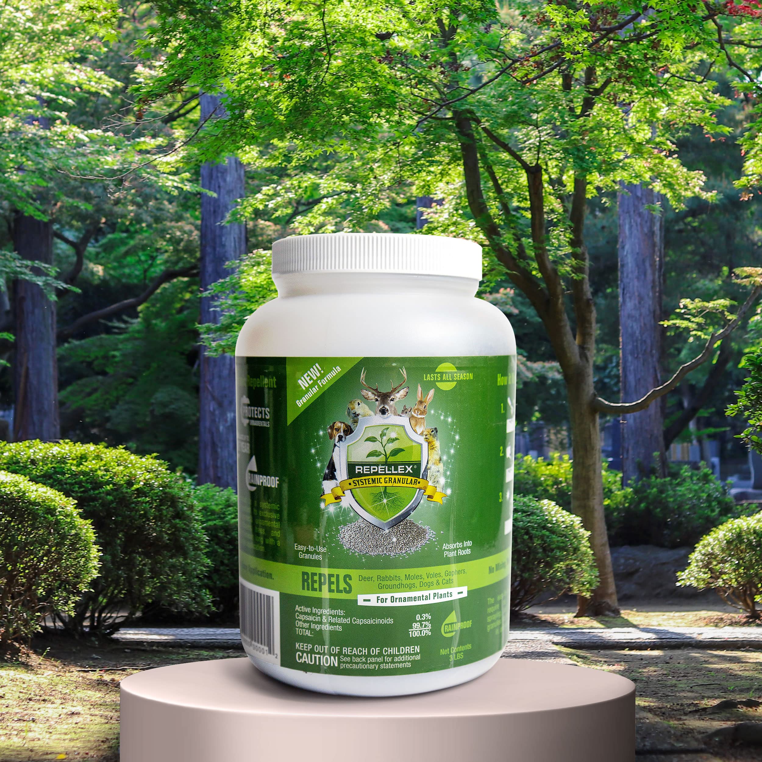 Repellex Systemic Granular slow-release formulation for extended season protection