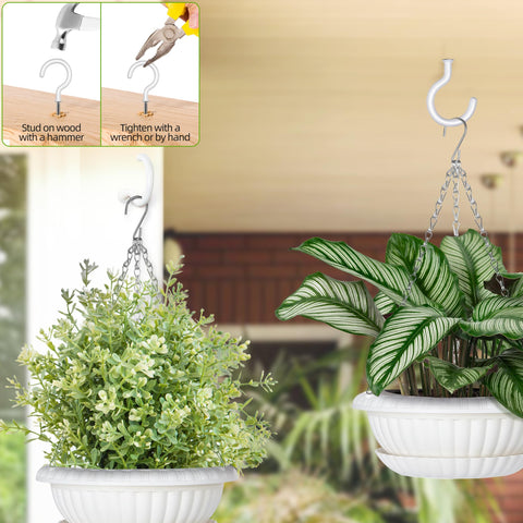 REPICLIFE multi-purpose hanging baskets for indoor and outdoor spaces.