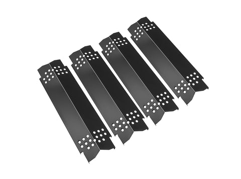 Replace Parts Nexgrill heat plates for 4-burner model; durable porcelain steel.