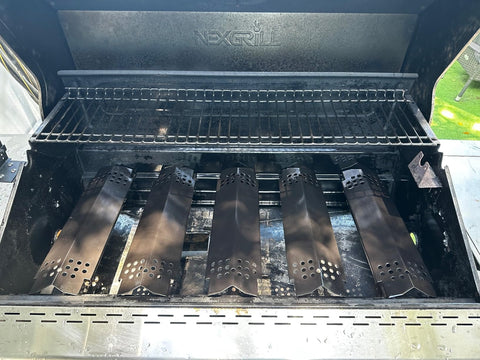 Replace Parts Nexgrill heat plates 720-0896B; easy install for 6-burner.