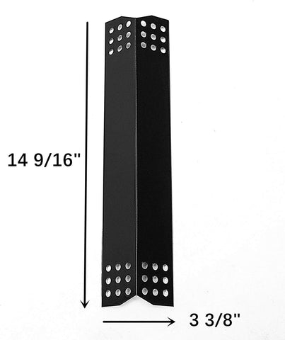 Replace-Parts porcelain steel heat plate pack-of-4 for reliable grilling replacements.