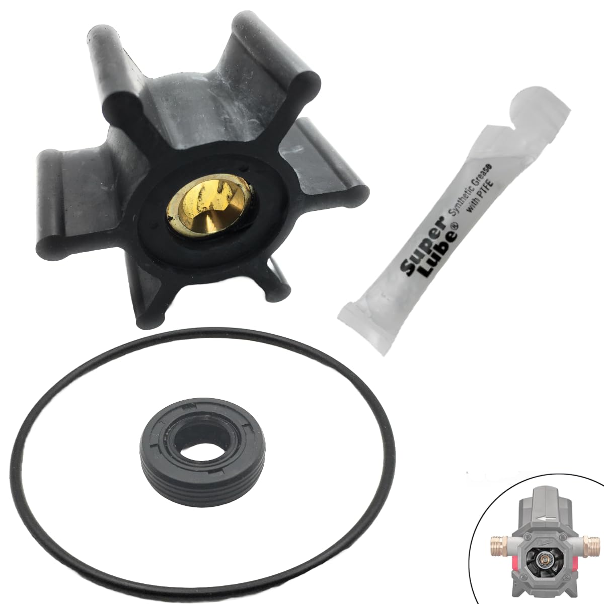 ReplacementKits.com impeller for Milwaukee M18 pump enhances flow and durability.