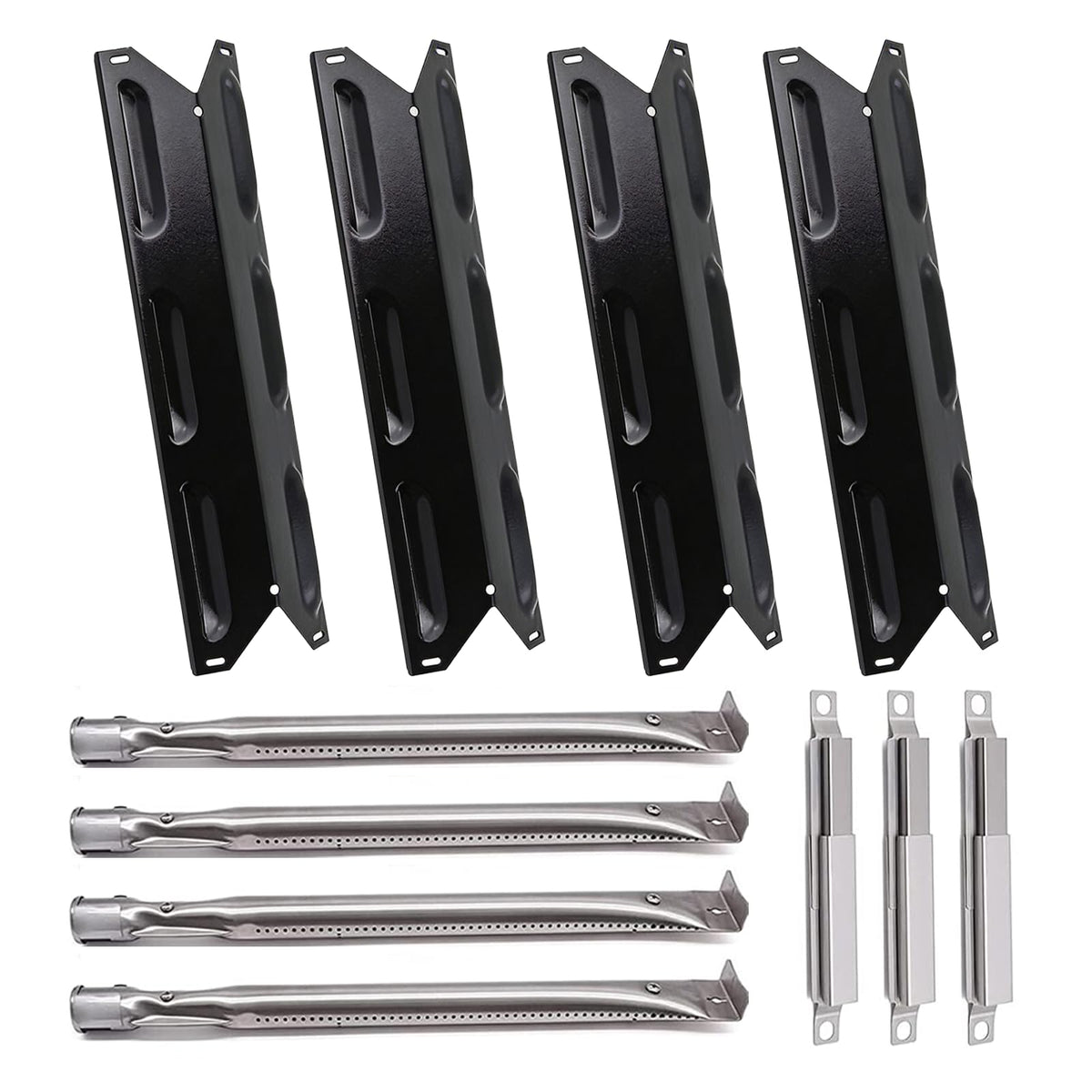 Replace Parts Kenmore porcelain steel heat plate shield for even grilling heat distribution.
