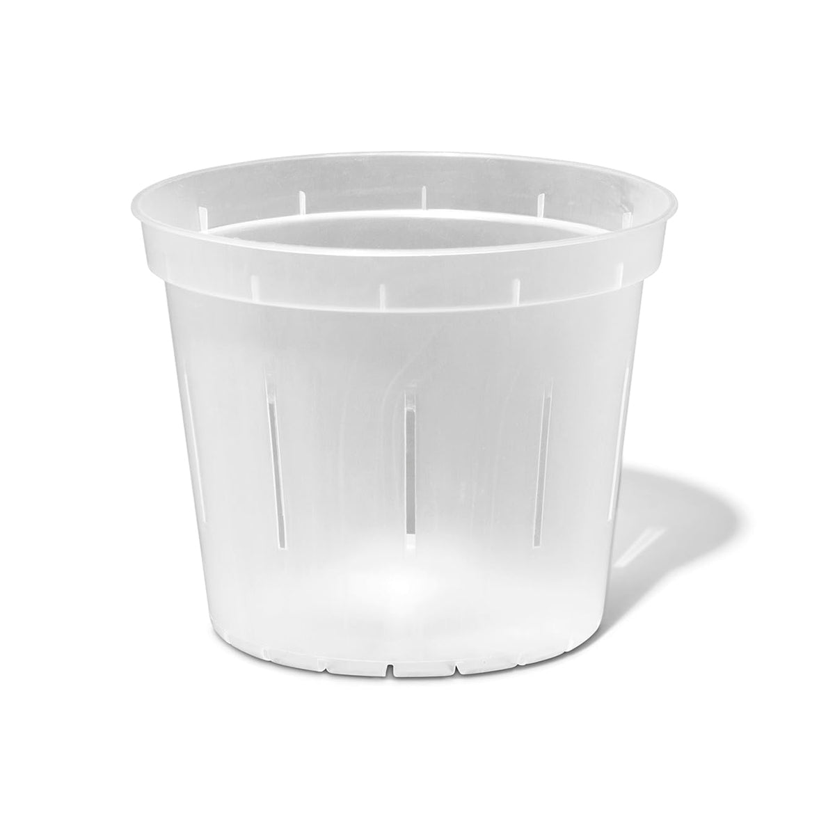 rePotme 5 inch slotted pot with holes for easy repotting and drainage.