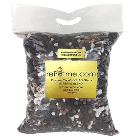 Repotme mix ingredients blend with pine bark and sphagnum for fresh batches.