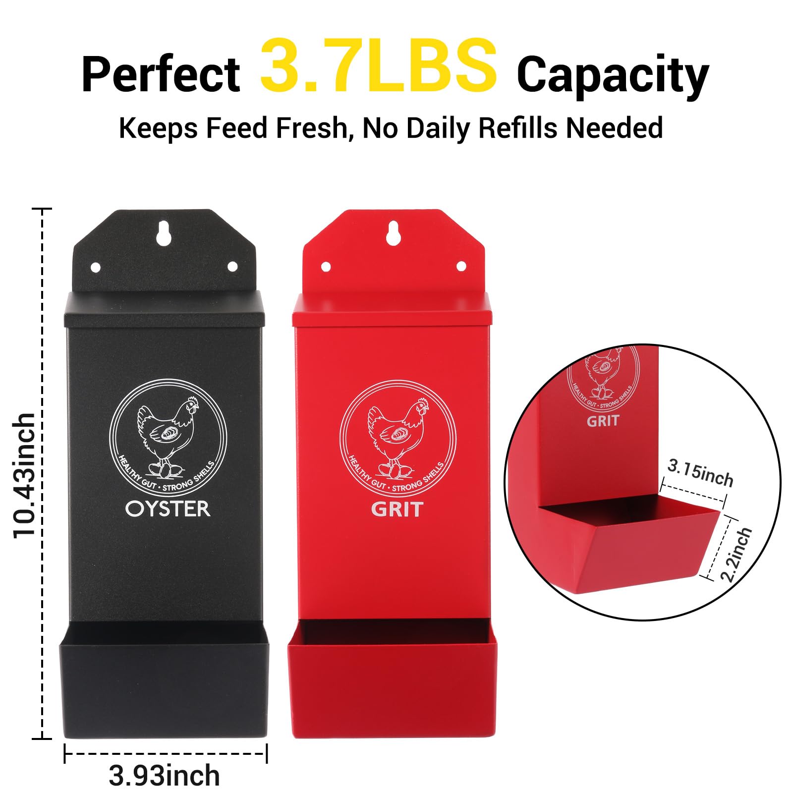 Reptilux rain-proof lid on feeder protecting contents from moisture