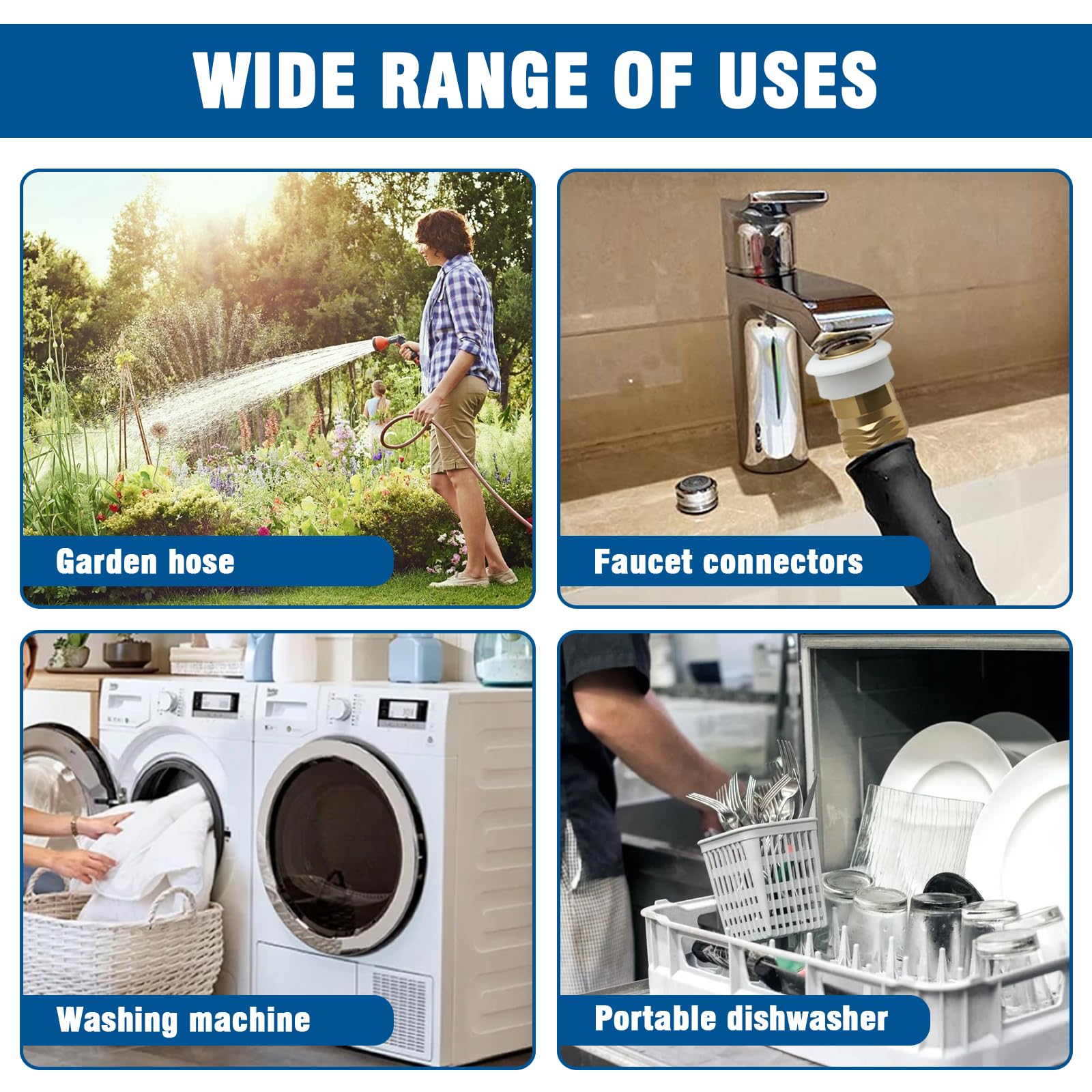 Repustor Haier and DANCO washing machine compatibility for versatile installations.
