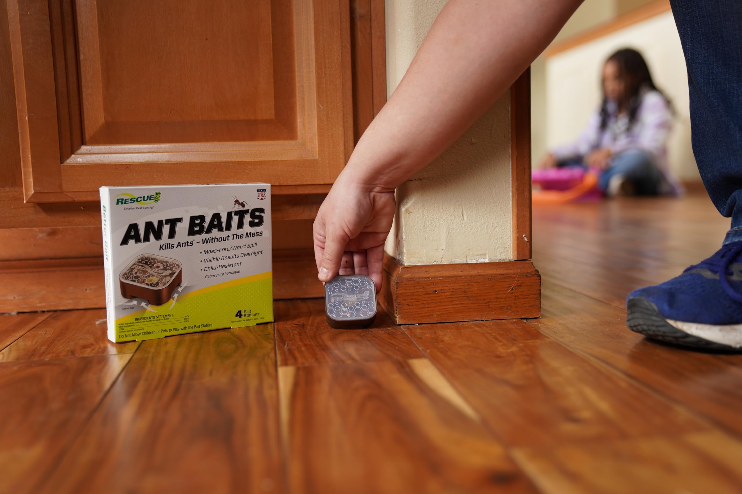 RESCUE! visible overnight results with dual bait technology.