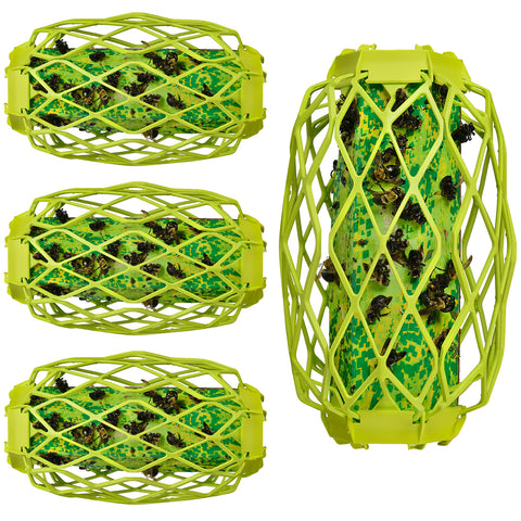 RESCUE! Carpenter Bee TrapStik attracts carpenter bees with VisiLure colors to prevent nesting