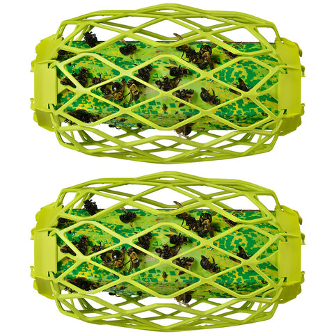 RESCUE! TrapStik set up outside to guard wooden surfaces from pests.