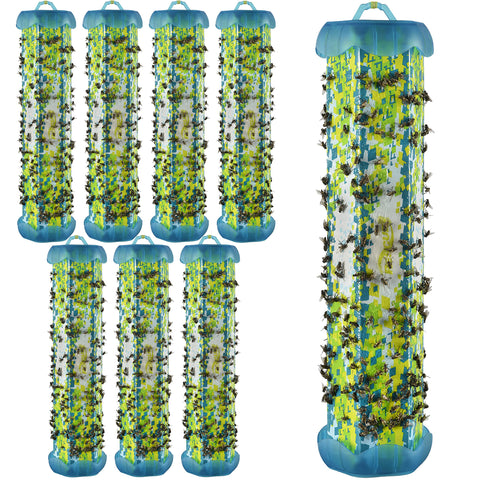 RESCUE! Fly TrapStik indoor hanging 8-pack ready for quick pest control.