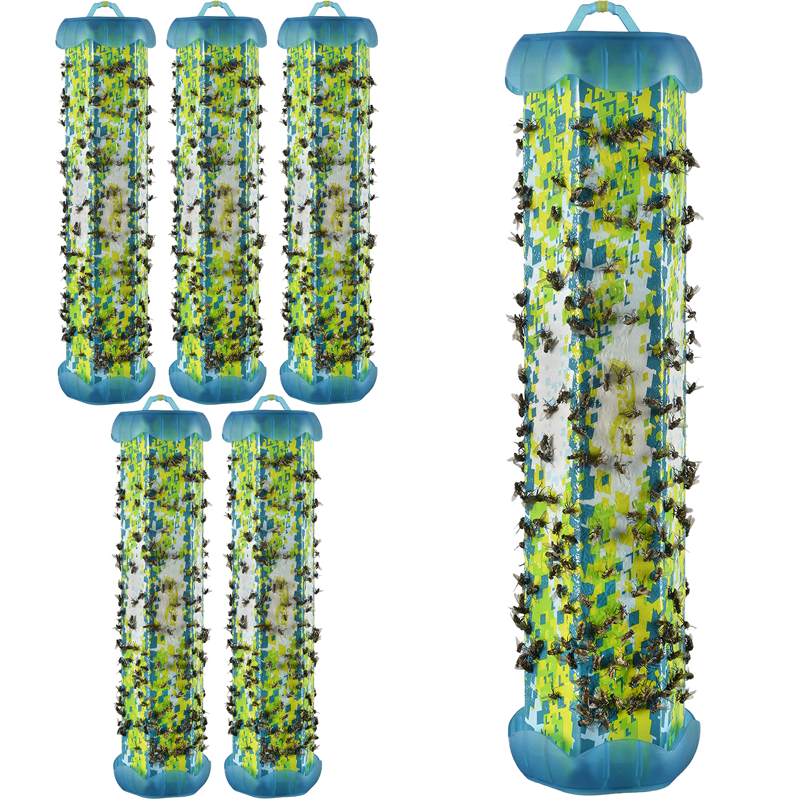 RESCUE! Fly TrapStik indoor hanging setup for quick indoor fly capture