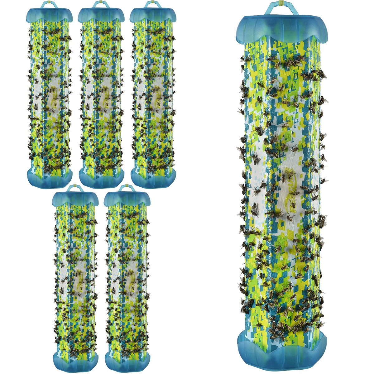 RESCUE! Fly TrapStik indoor hanging setup for quick indoor fly capture